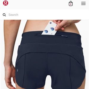 Lululemon Speed Up 2.5” shorts